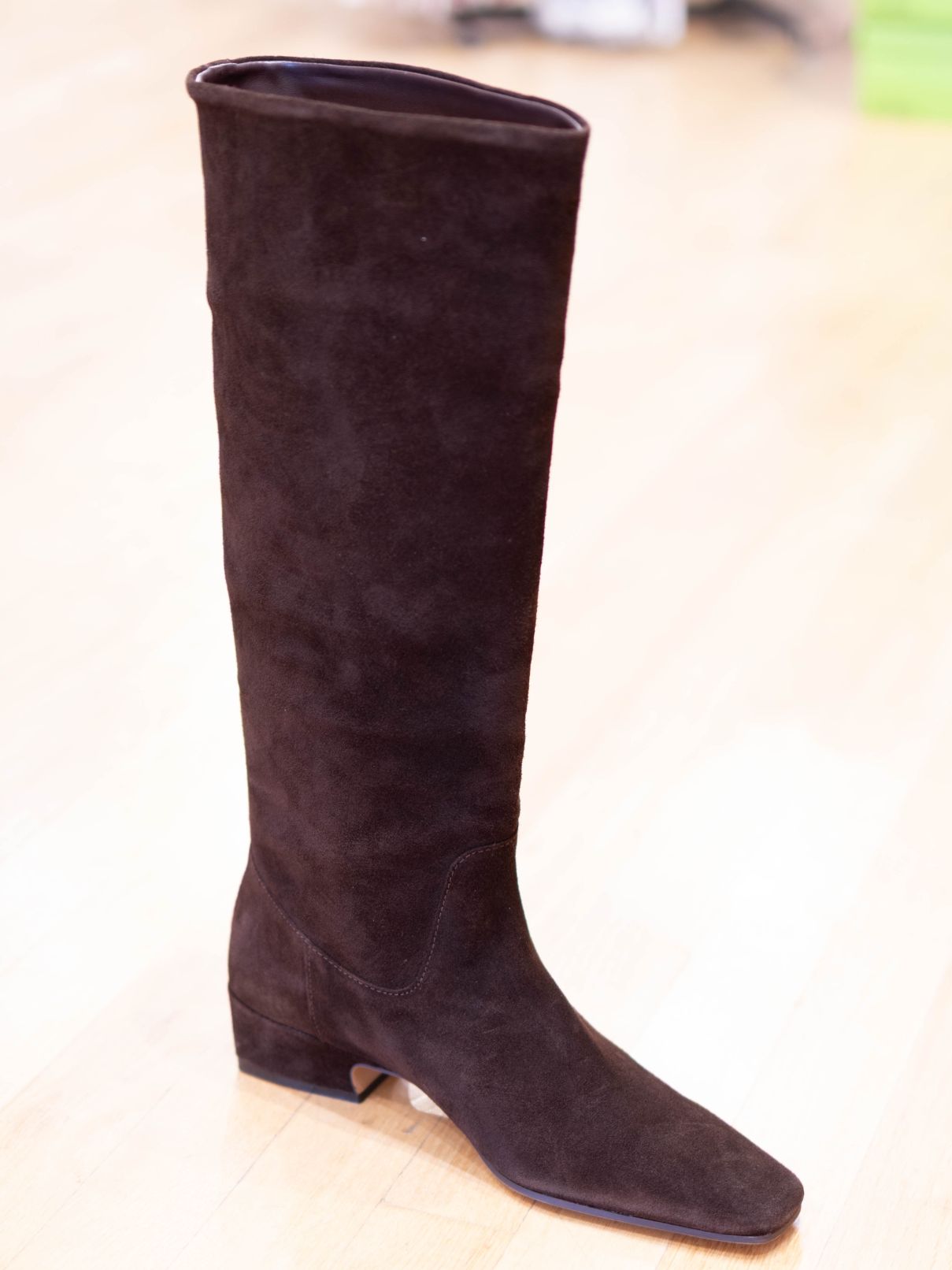 Steve Madden Dantelle Boot in Brown Suede