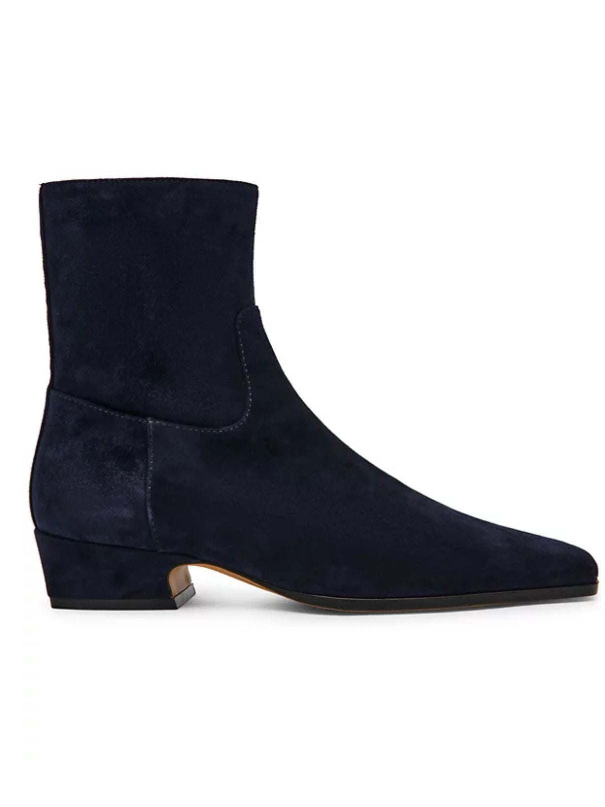 Steve Madden Dusty Bootie in Navy Suede