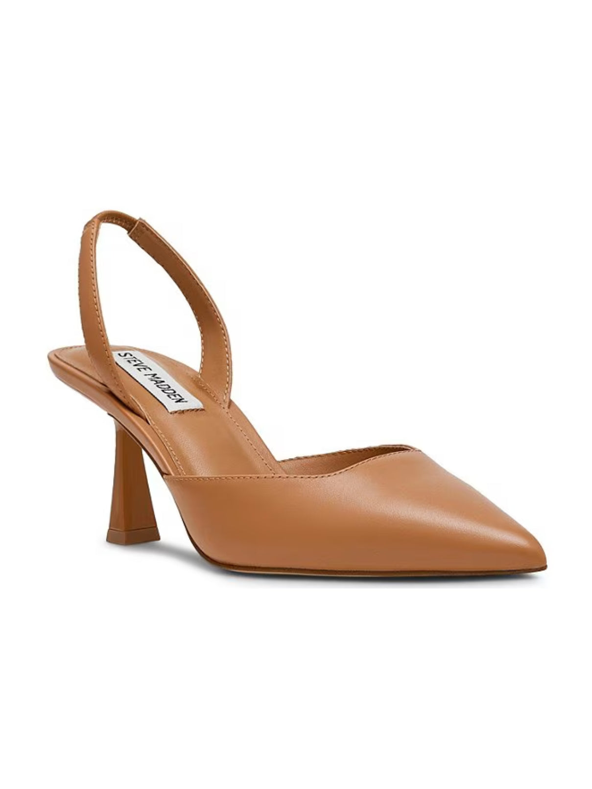 Steve Madden Finlee Heel Tan Leather