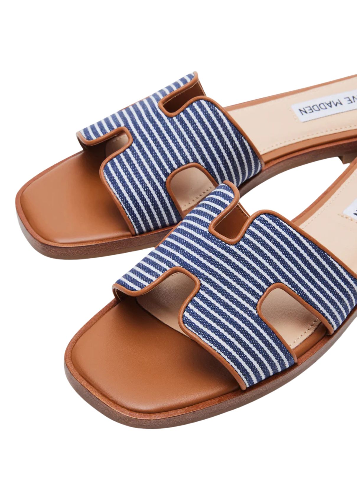 Steve Madden Hadyn Sandal Navy/White