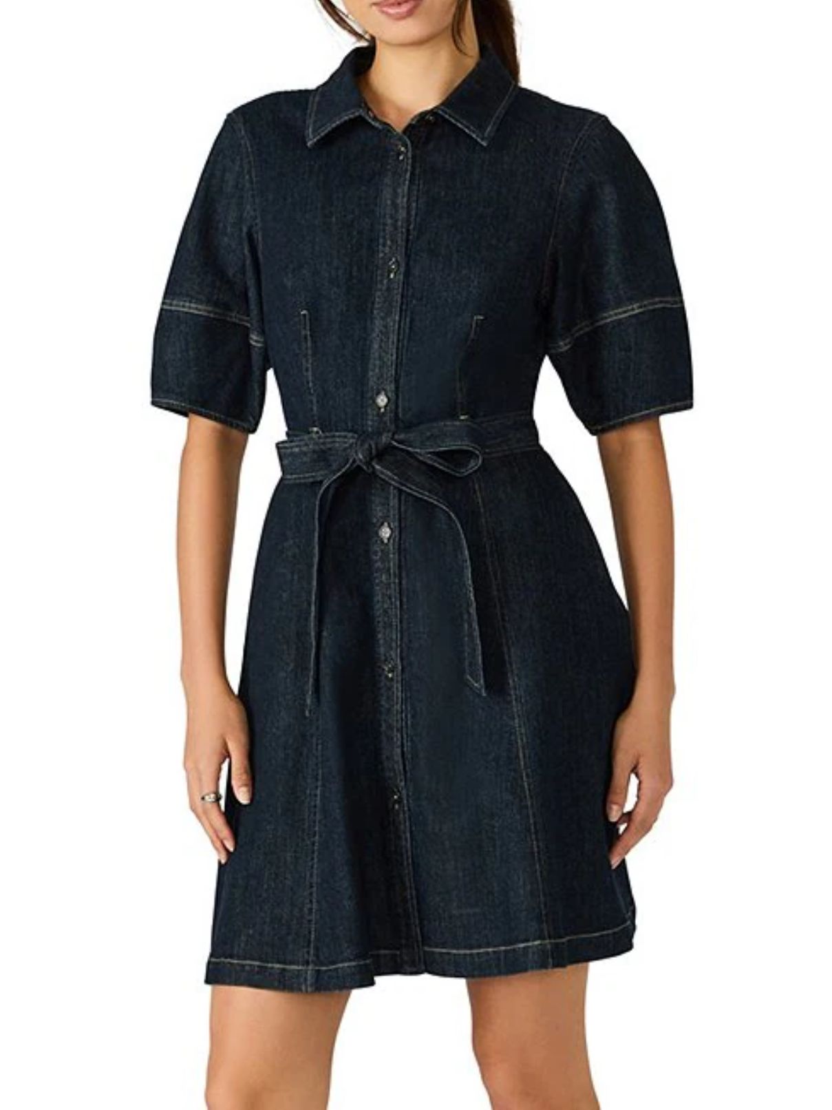 Steve Madden Lorie Dress in Dark Indigo