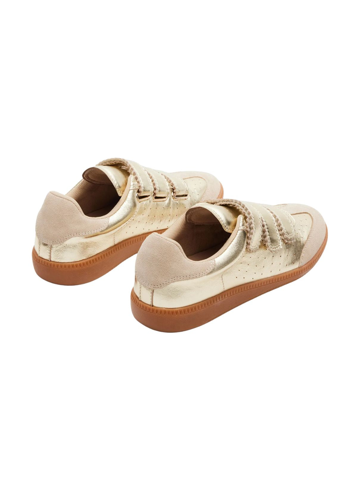 Steve Madden Momentum Sneaker – Gold