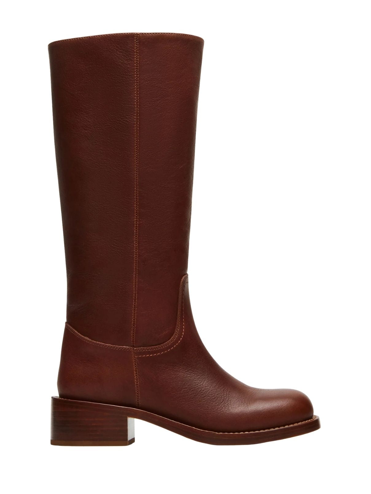 Steve Madden Riggs Boot – Rust Leather