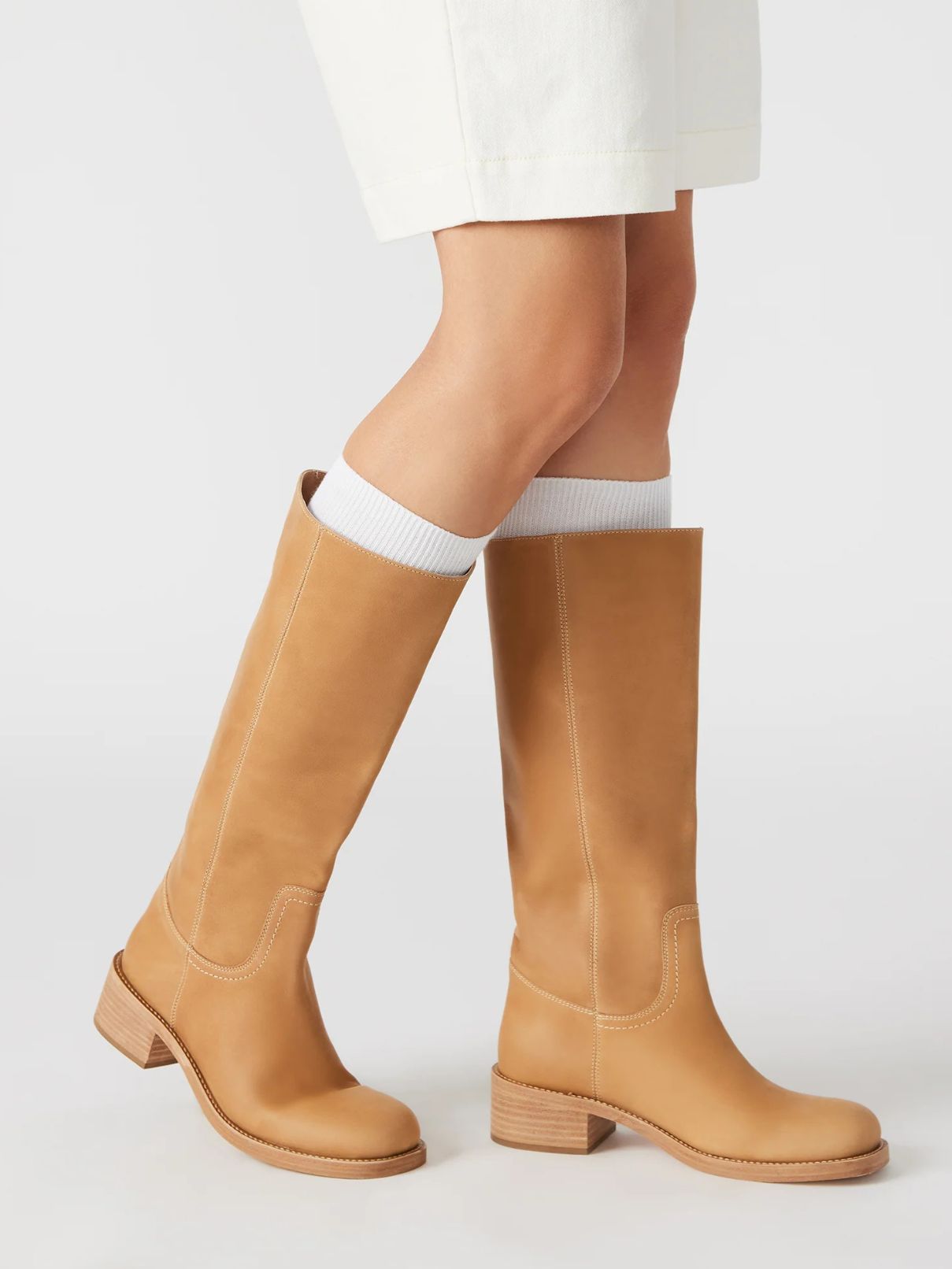 Steve Madden Riggs Boot in  Banana Leather