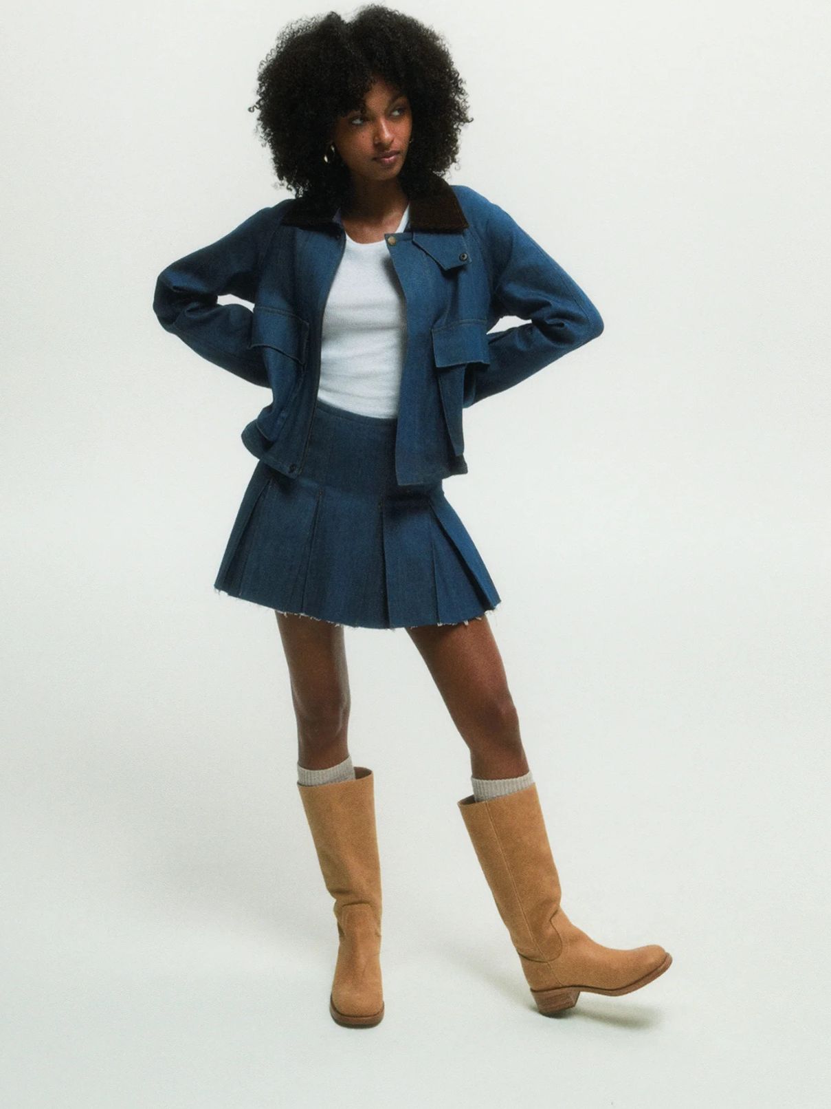 Steve Madden Riggs Boot in  Banana Leather