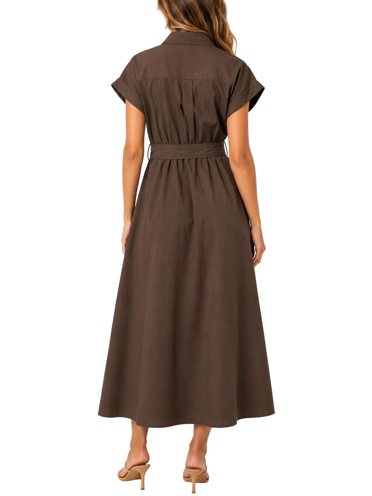 The Celine Dress – Espresso