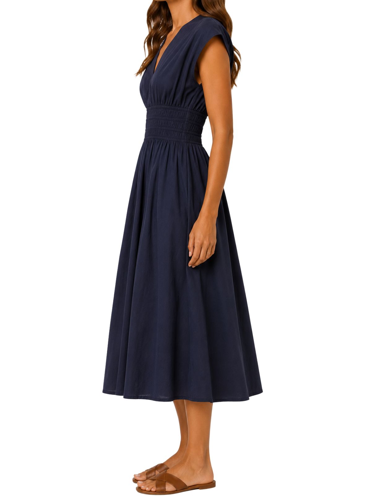 The Colette Dress – Navy