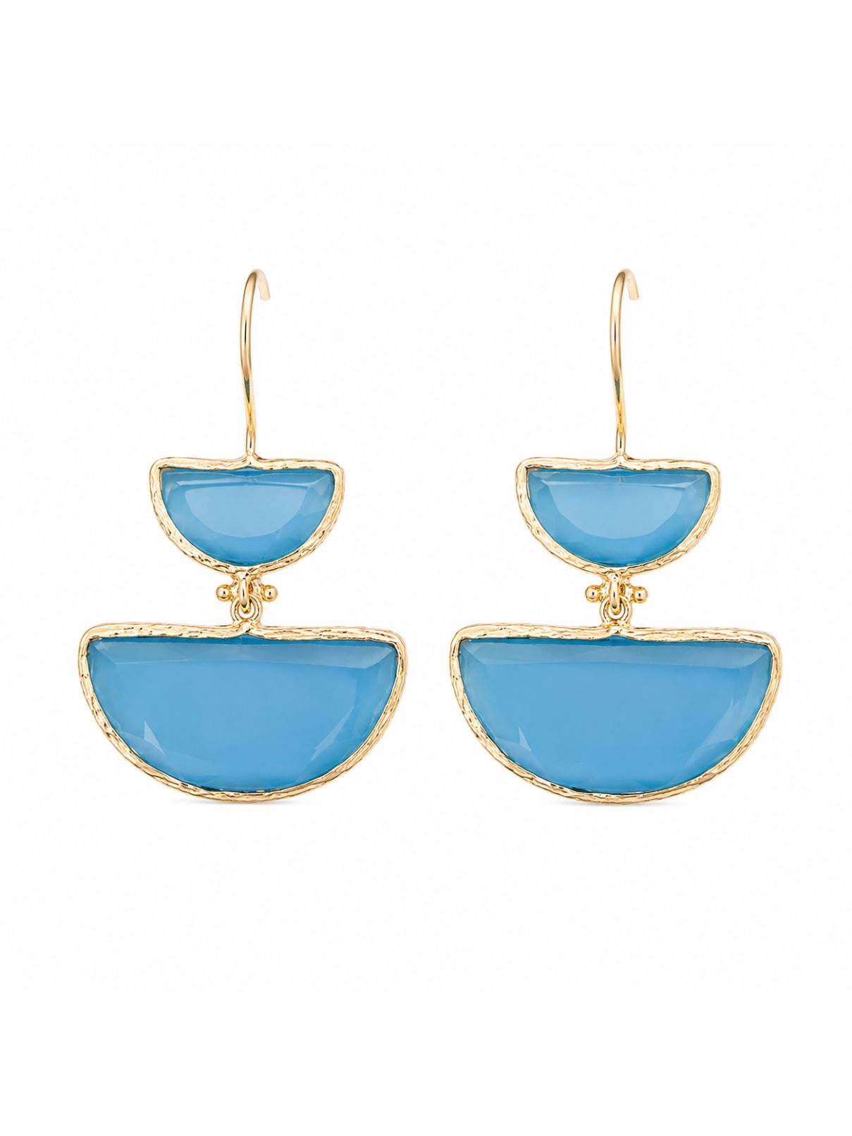 The Regina Earrings in Turquoise