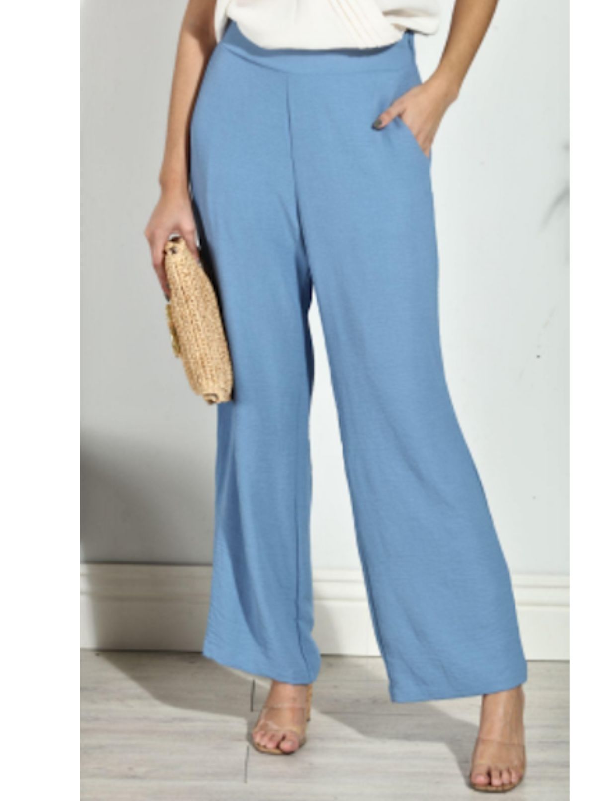 Veronica M Woven Pant in Niagra Airflow