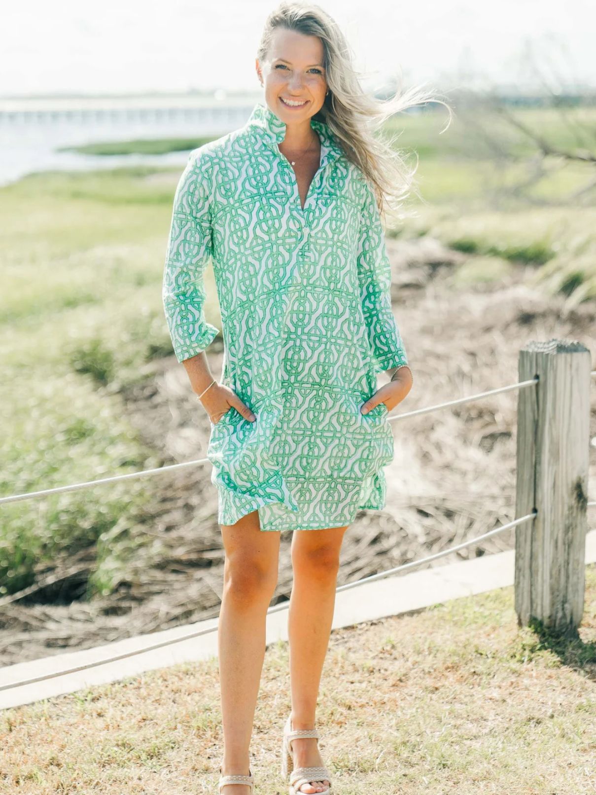 Victoria Dunn Sully Mandarin Prism Dress
