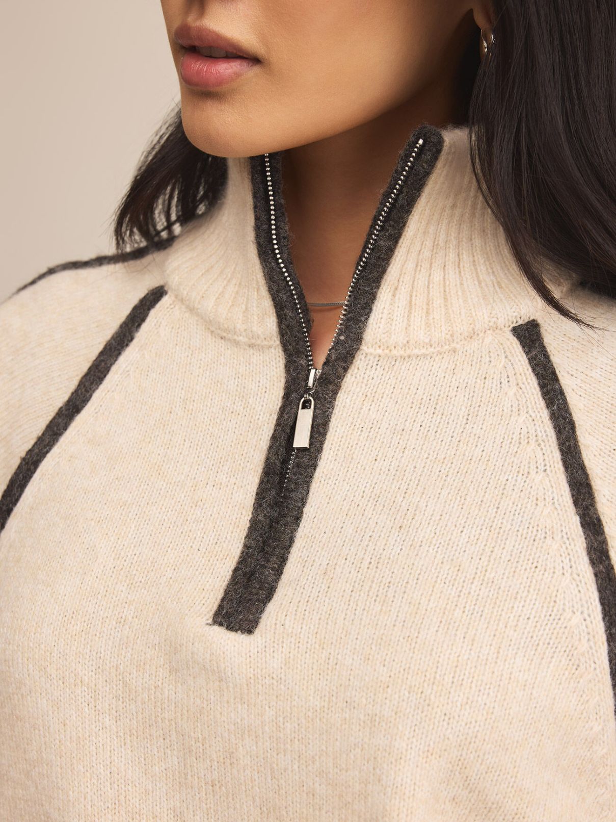 Z Supply Alps Half Zip Sweater
