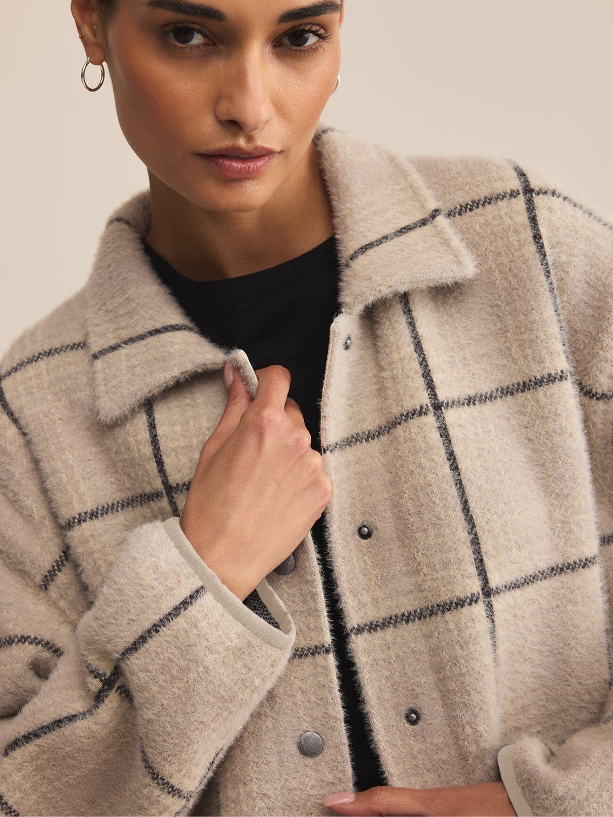 Z Supply Bronx Plaid Jacket