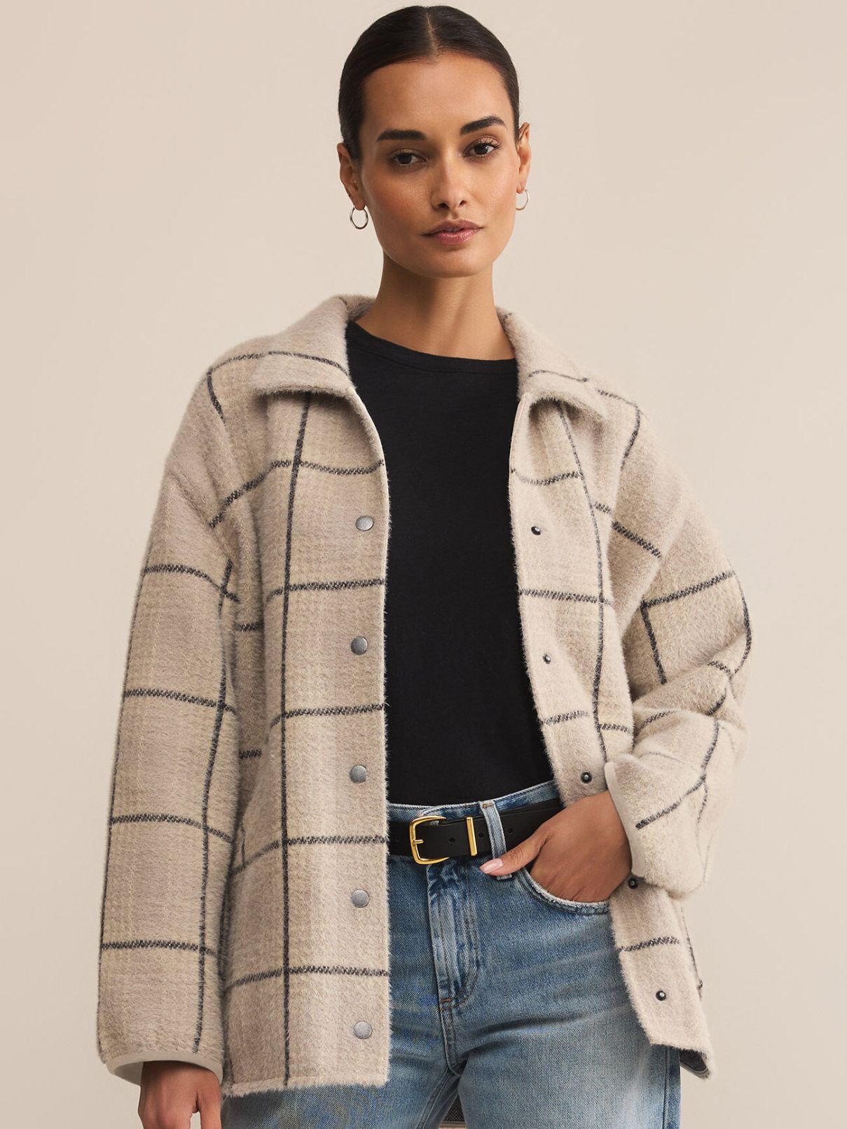 Z Supply Bronx Plaid Jacket