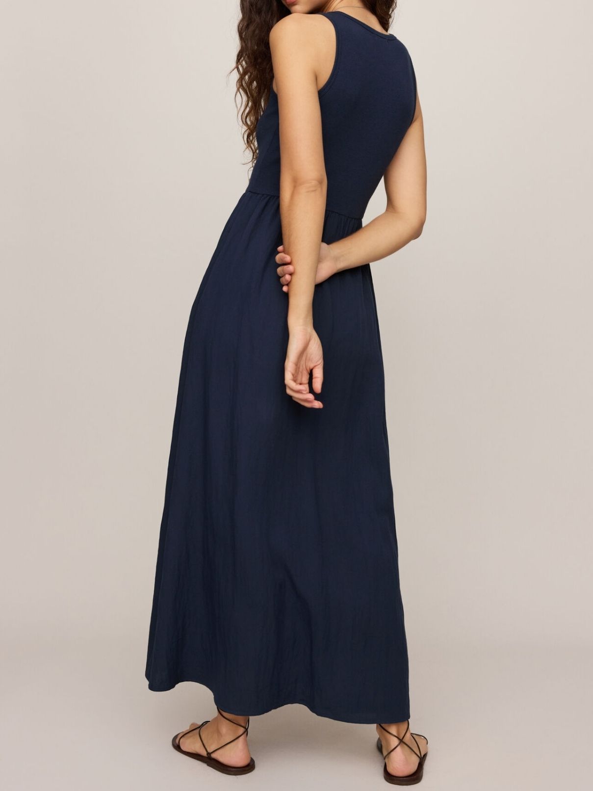 Z Supply Charlotte Midi Dress in Eclipse