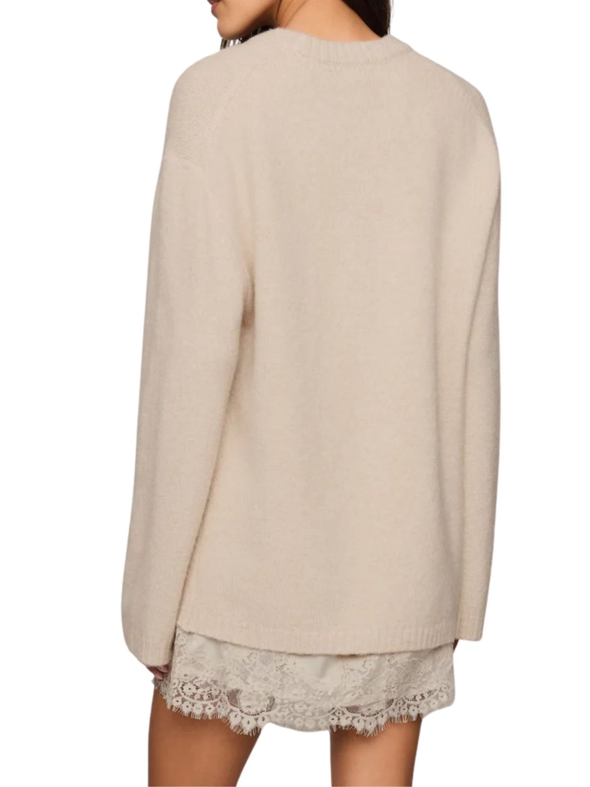 Z Supply Chill Mode Sweater in Frosted Pearl