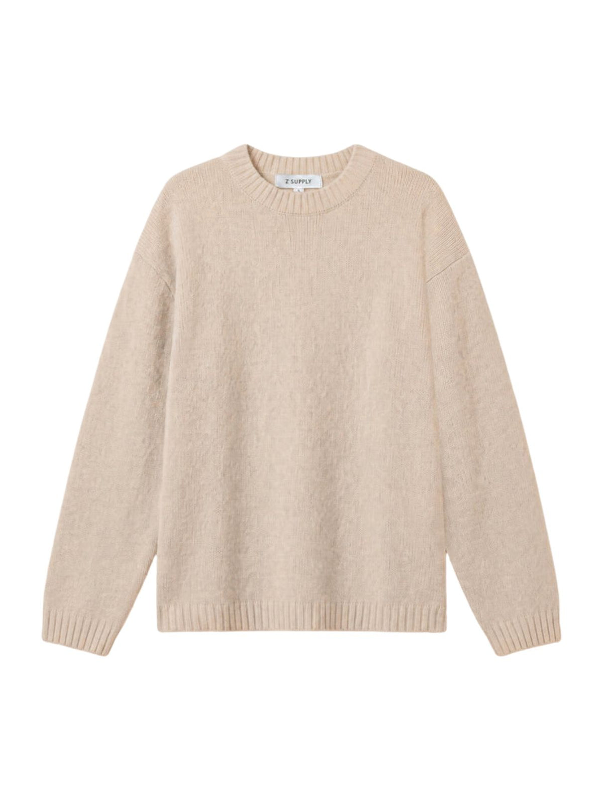 Z Supply Chill Mode Sweater in Frosted Pearl