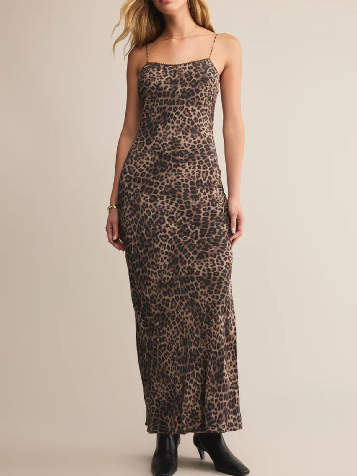 Z Supply Cielo Leopard Midi in Tan