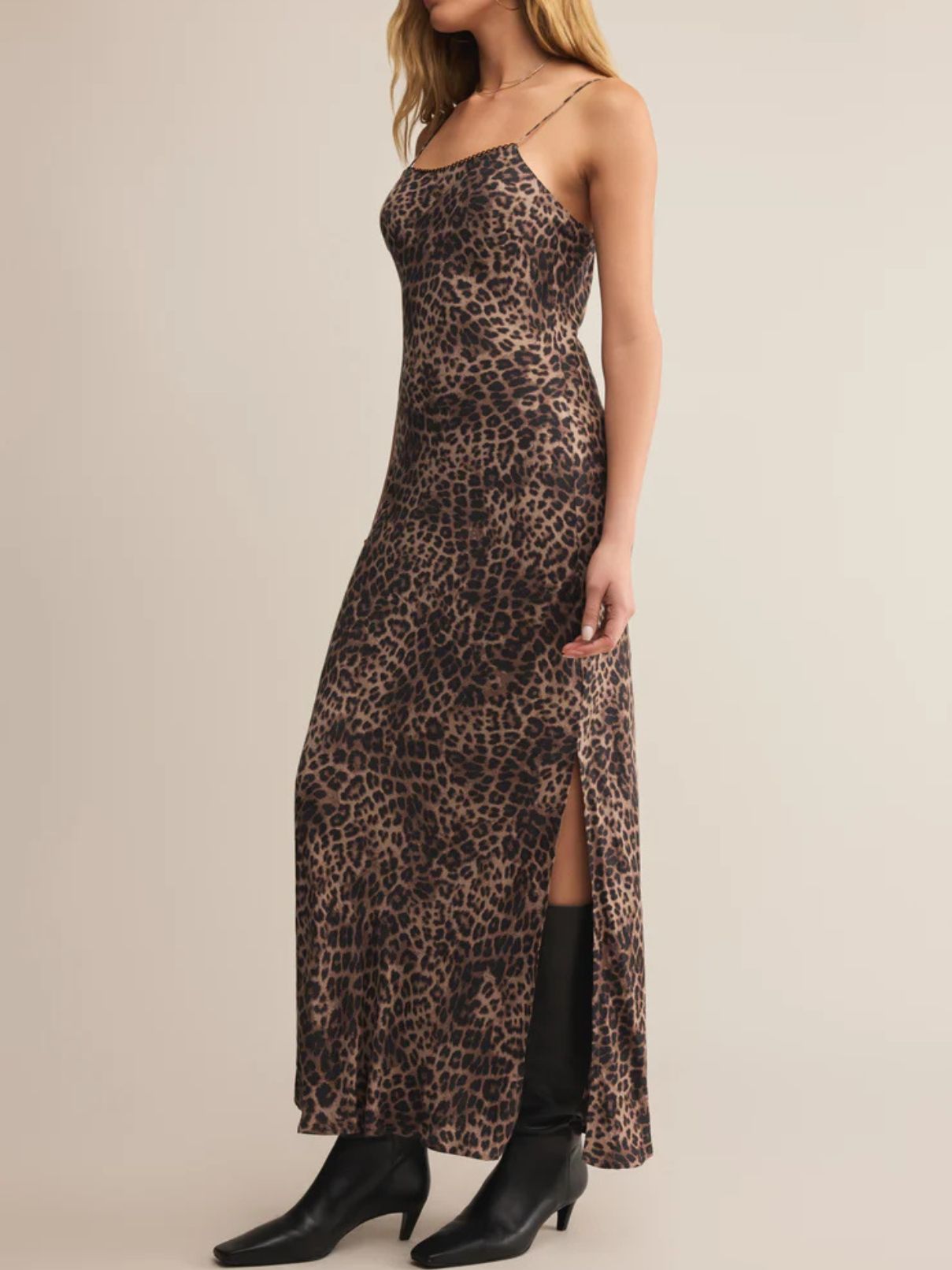 Z Supply Cielo Leopard Midi in Tan