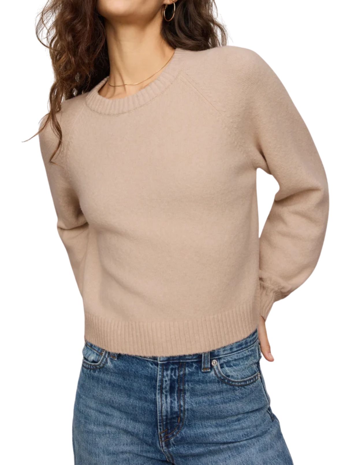 Z Supply Coming Up Cozy Sweater – Soft Ecru