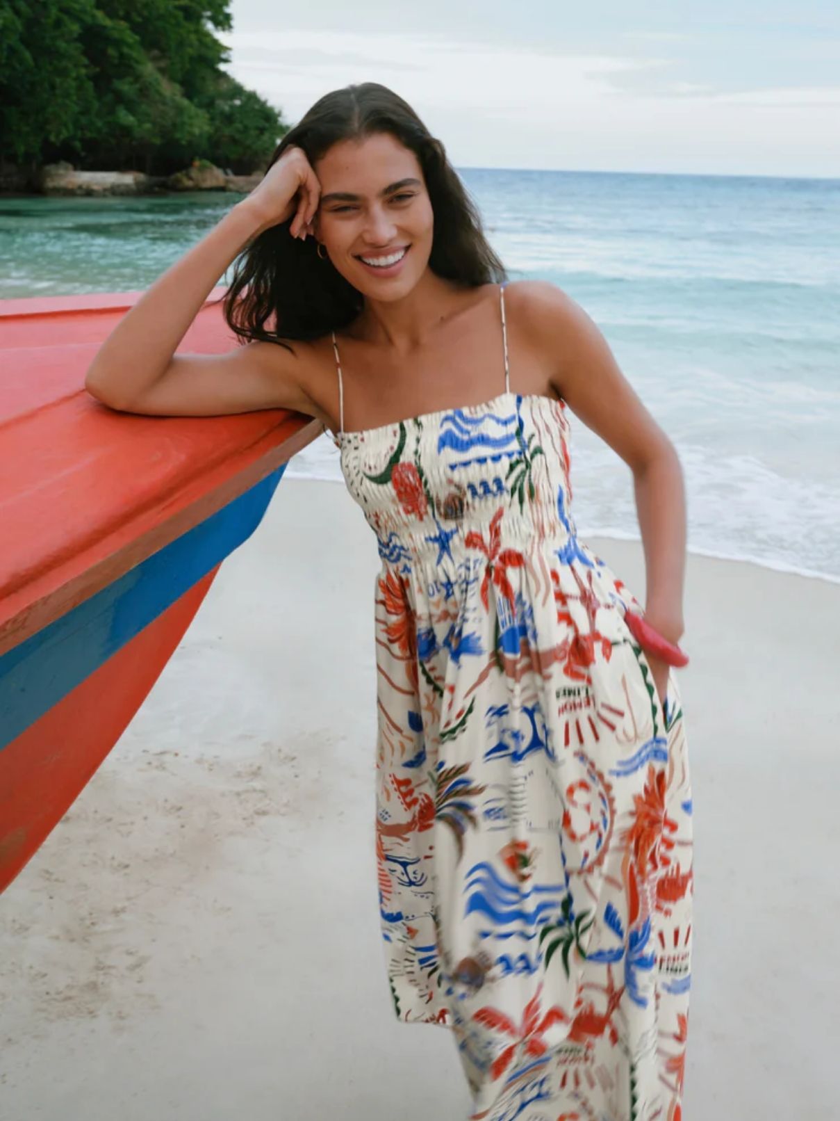 Z Supply Cornelia Getaway Midi in Multi