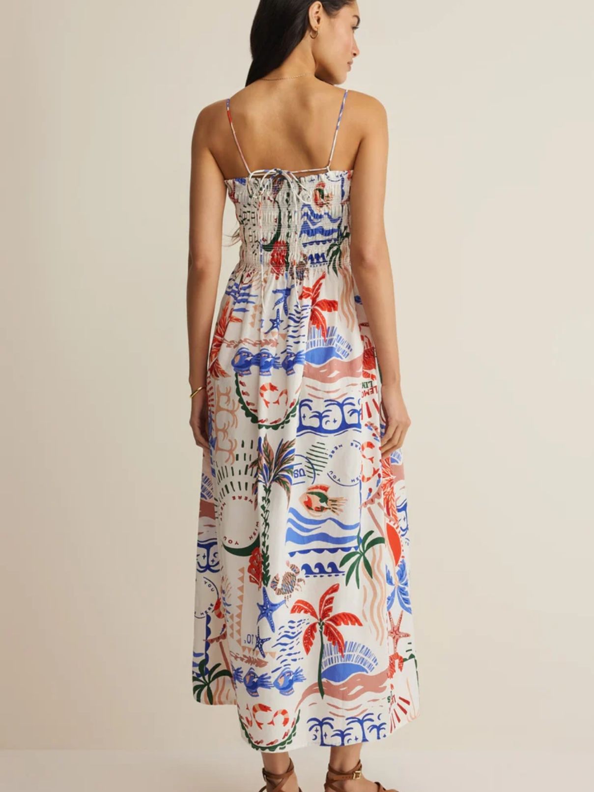 Z Supply Cornelia Getaway Midi in Multi