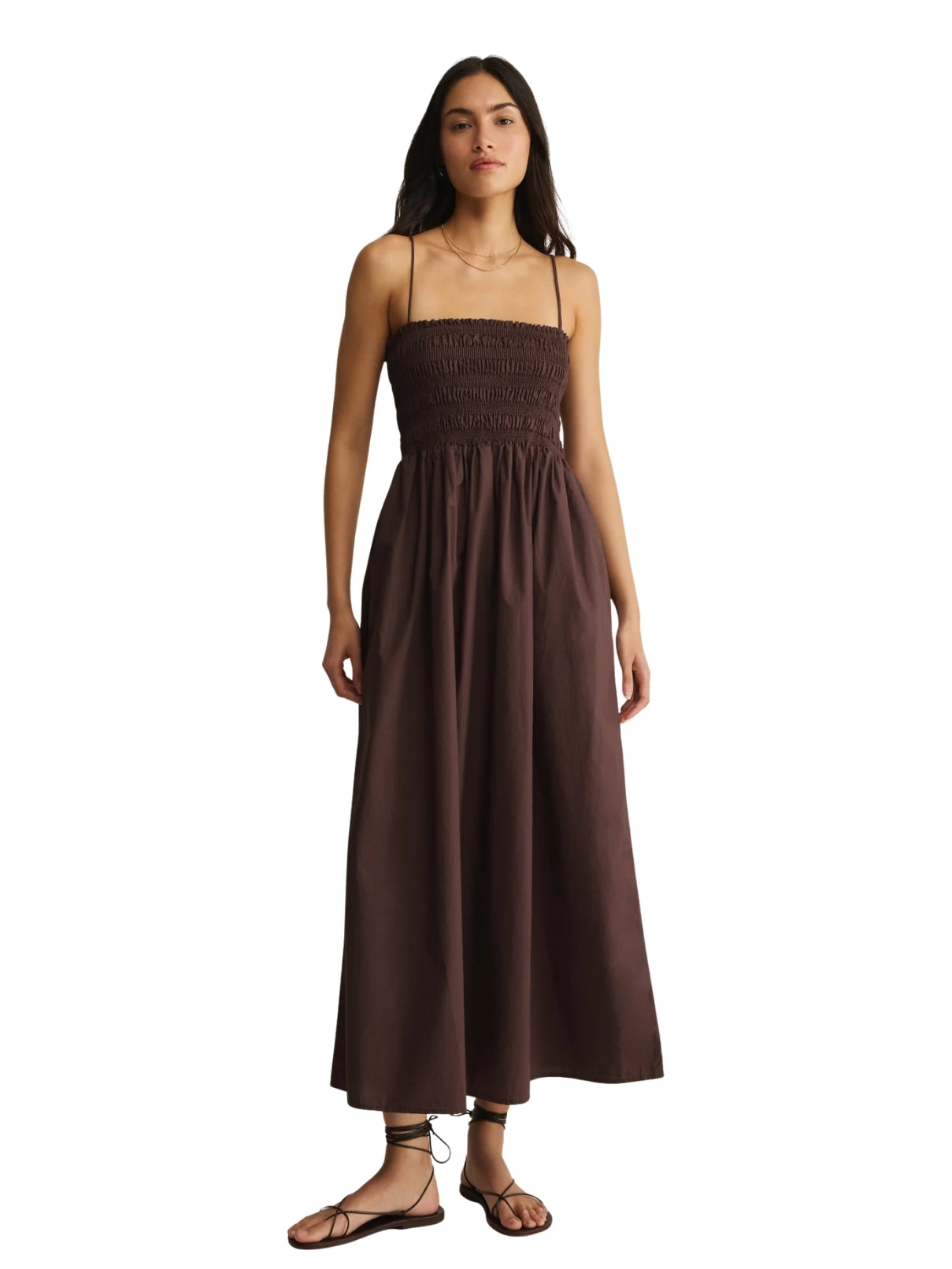 Z Supply Cornelia Popln Maxi Dress