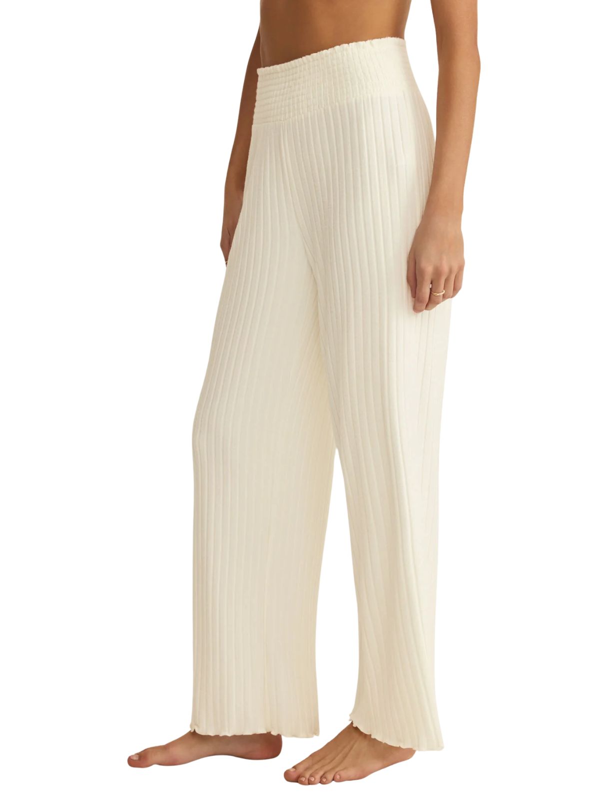 Z Supply Dawn Daydream Rib Lounge Set – Bone