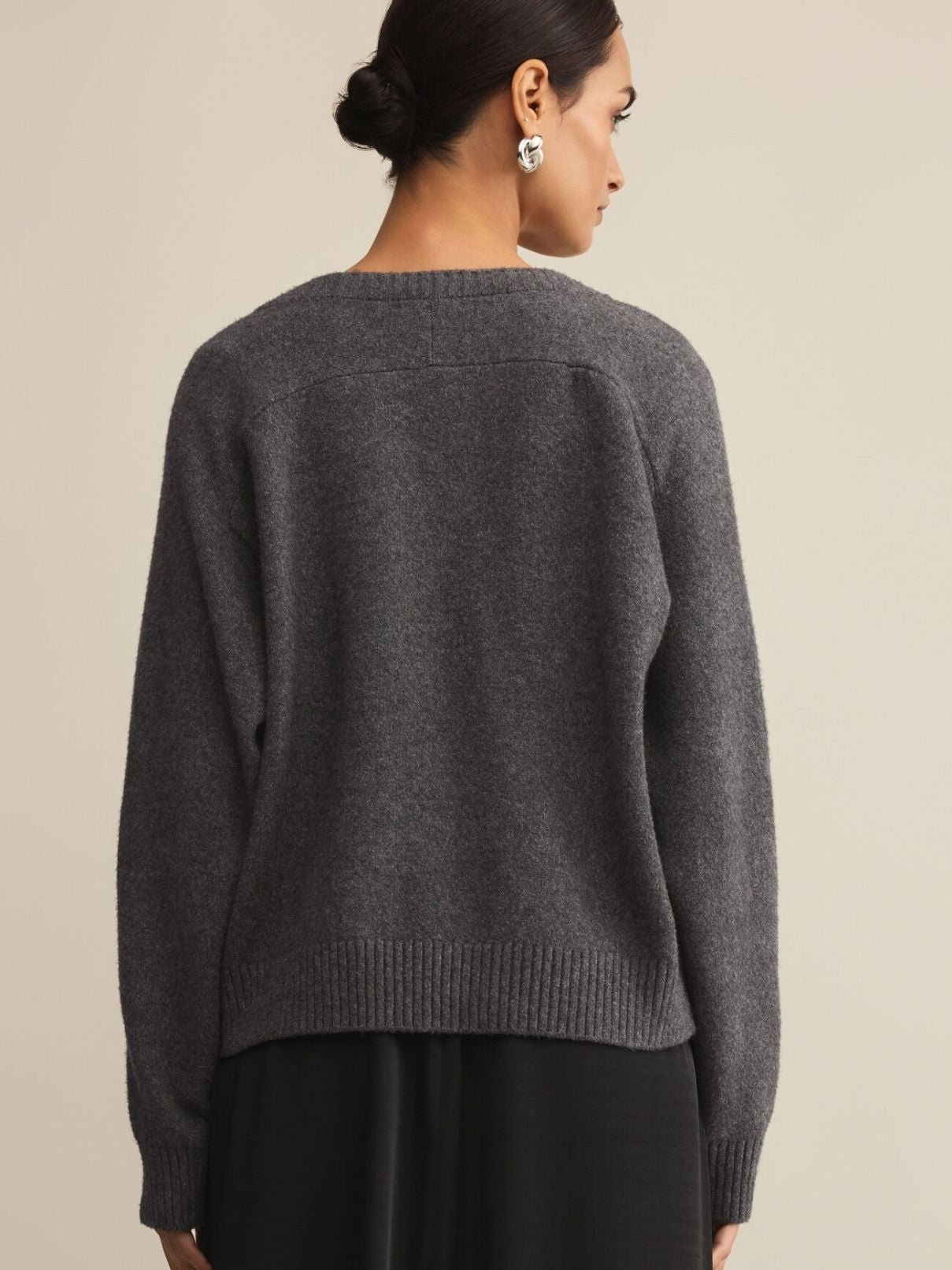 Z Supply Eloise Sweater in Charcoal Heather
