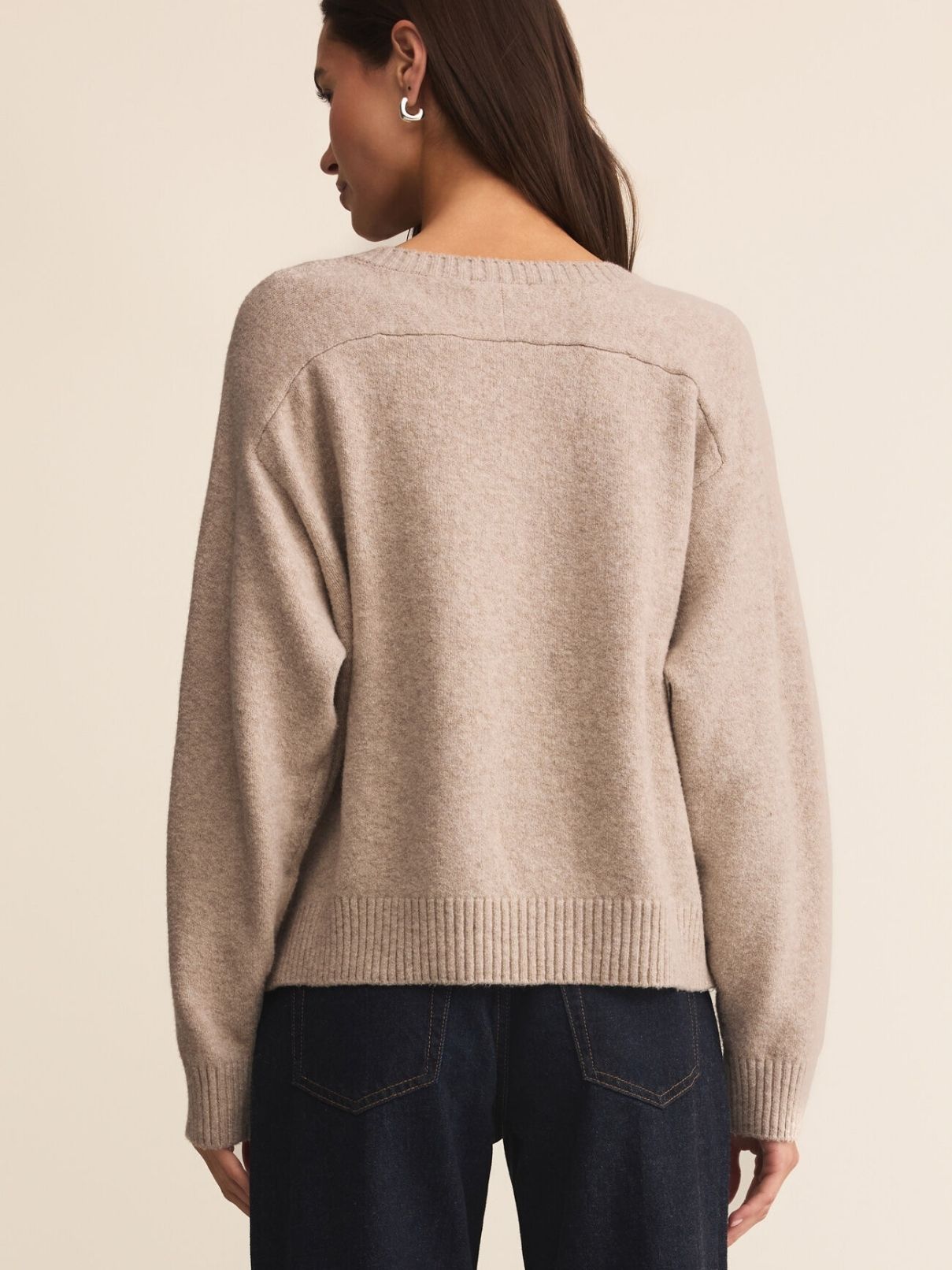 Z Supply Eloise Sweater in Natural Heather