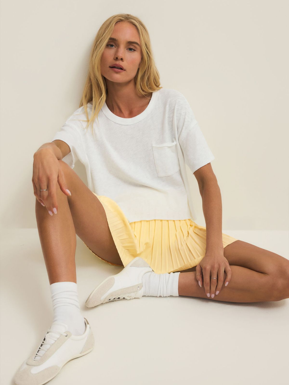 Z Supply Everyday Pocket Tee in White