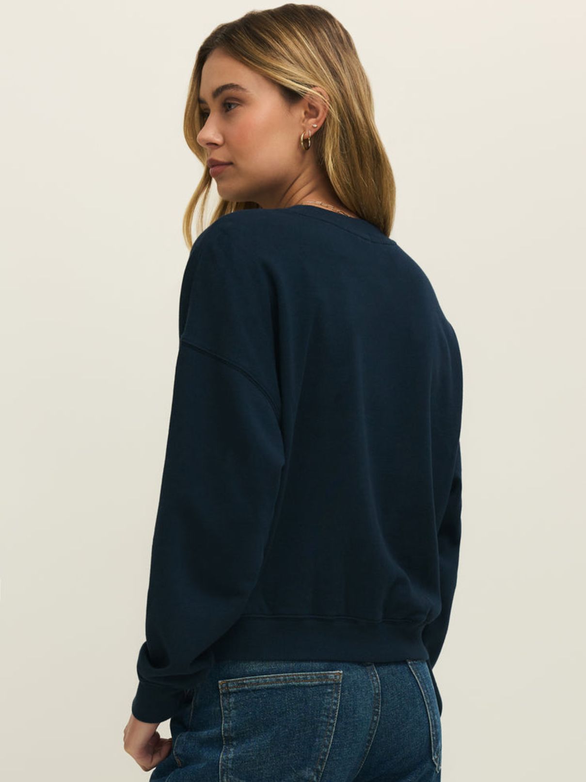 Z Supply First Date Sweatshirt in Eclipse