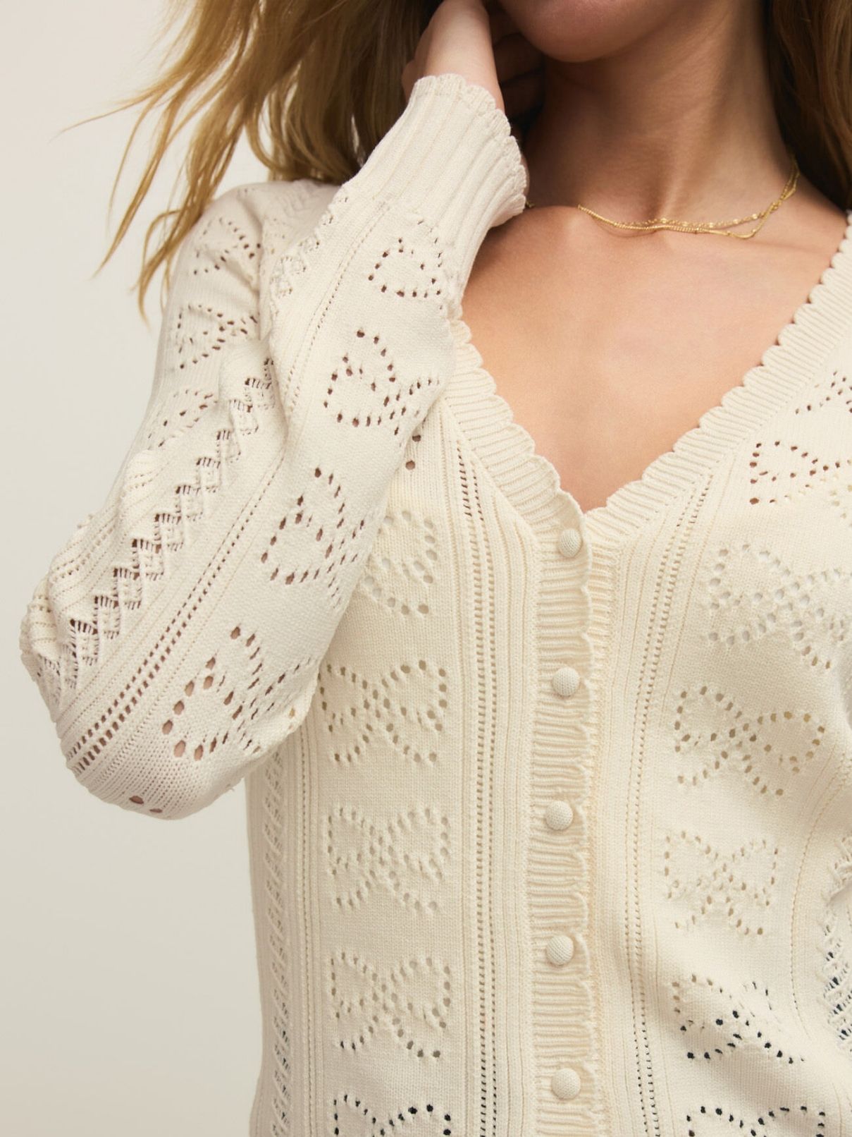 Z Supply Gema Cardiganin Cloud