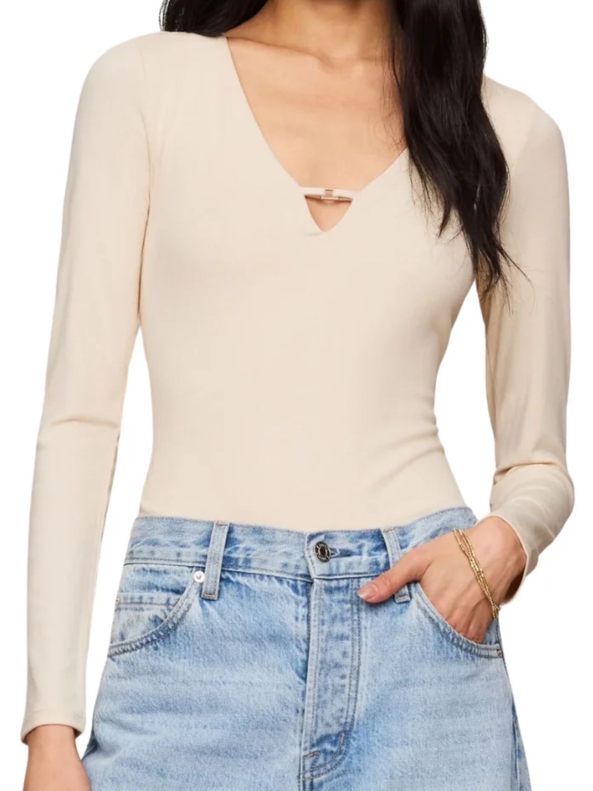 Z Supply Ginger Bodysuit – Chalk