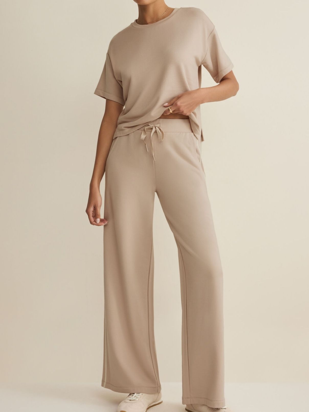 Z Supply Harbor Top in Parchment