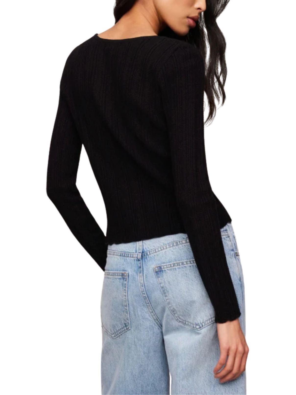 Z Supply Landa Sweater Top – Black