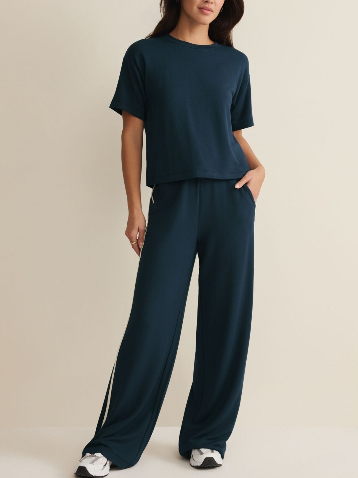 Z Supply Layover Track Pant in  Eclipse