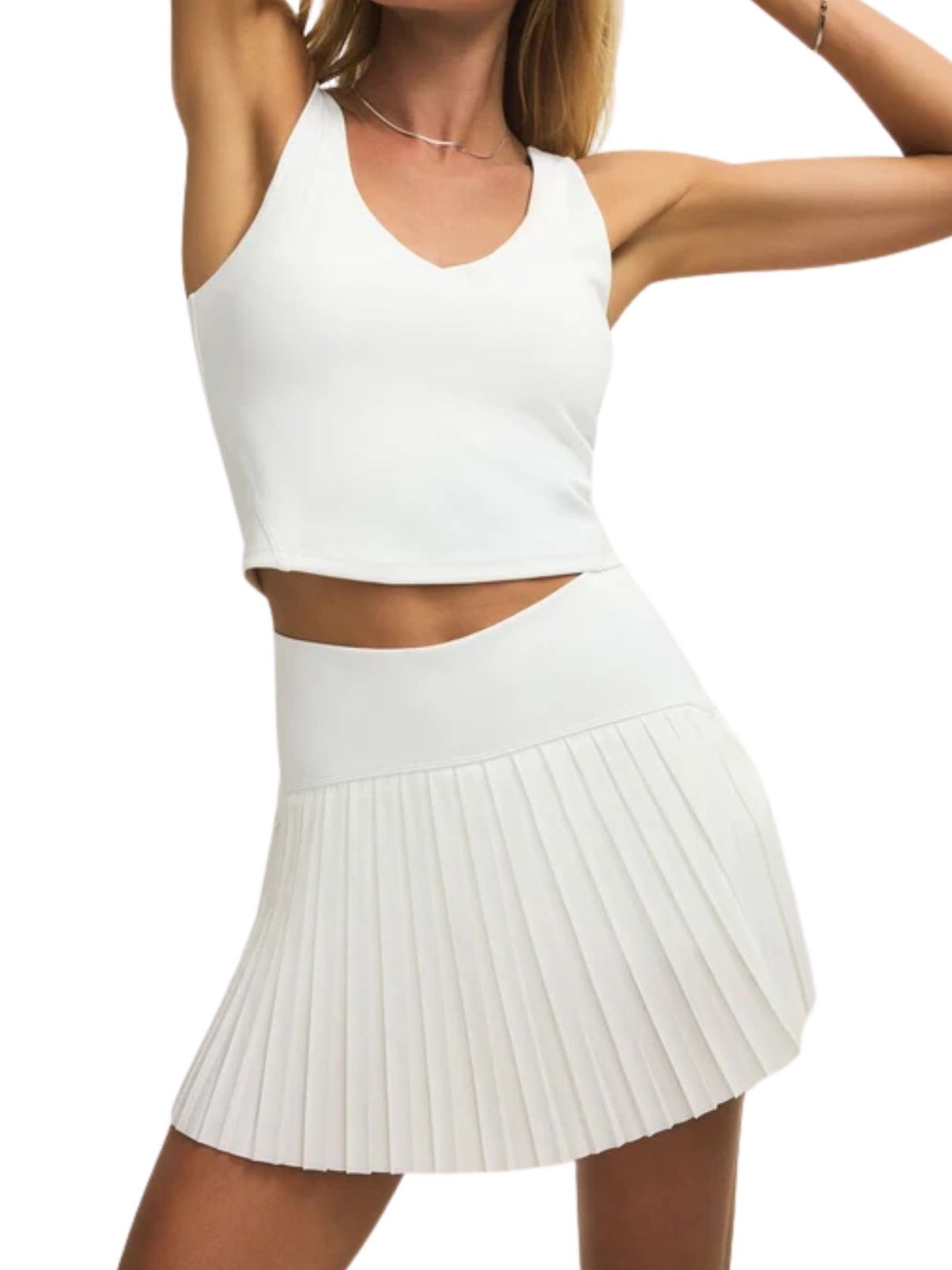 Z Supply Lotus Longline Performance Tank in White
