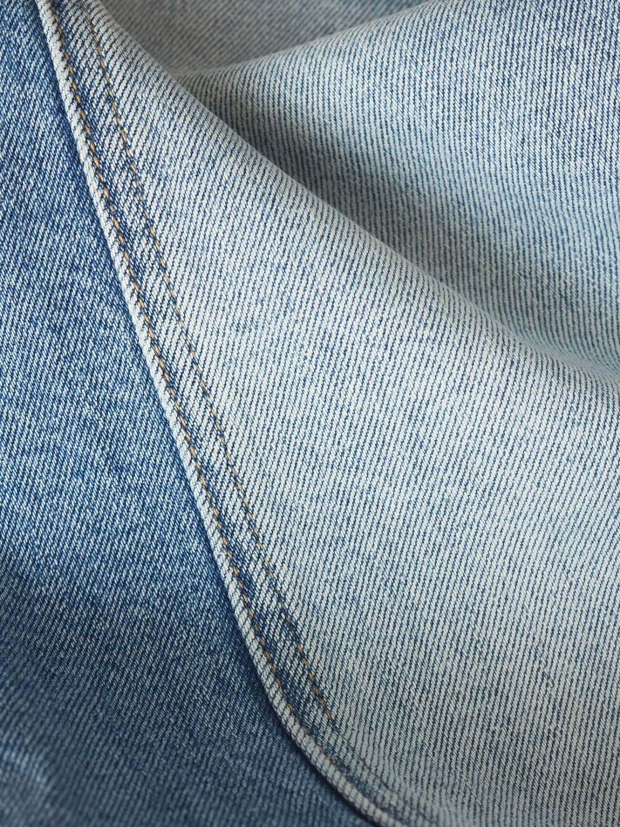 Z Supply Luna Hi Rise Crop Bowed Jean in Utopia