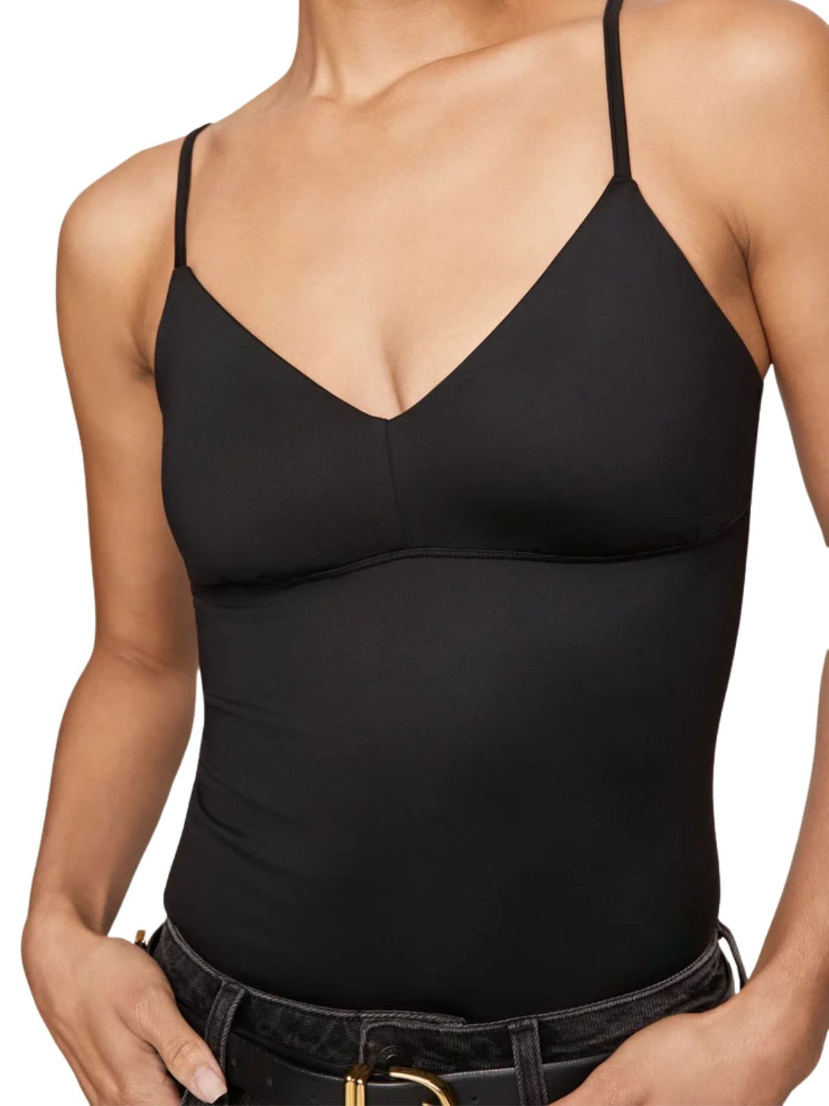 Z Supply Luxe Smooth Essential Tank in Black