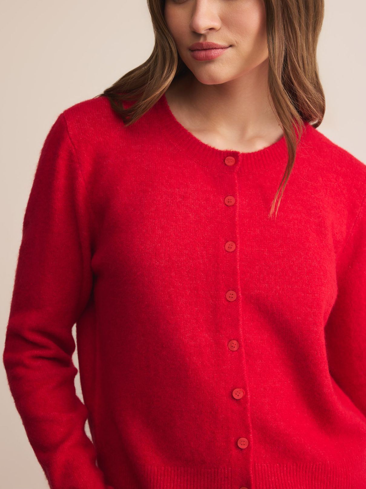 Z Supply Medina Cardigan Festive Red