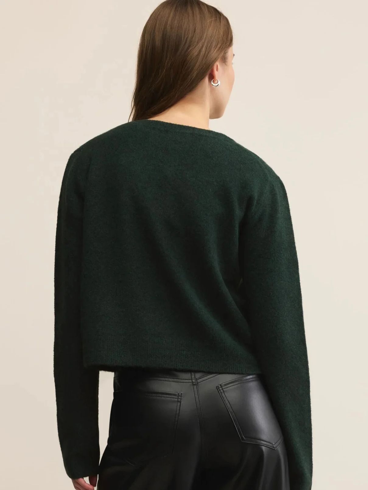 Z Supply Medina Cardigan in Garland Green