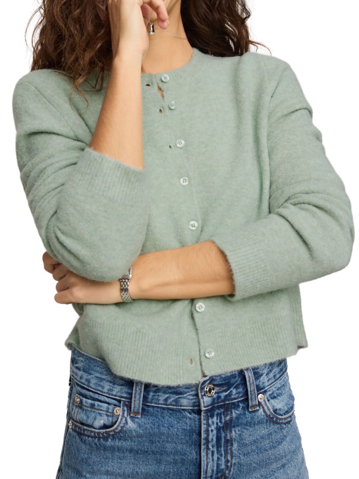 Z Supply Medina Cozy Cardigan – Mint Julip