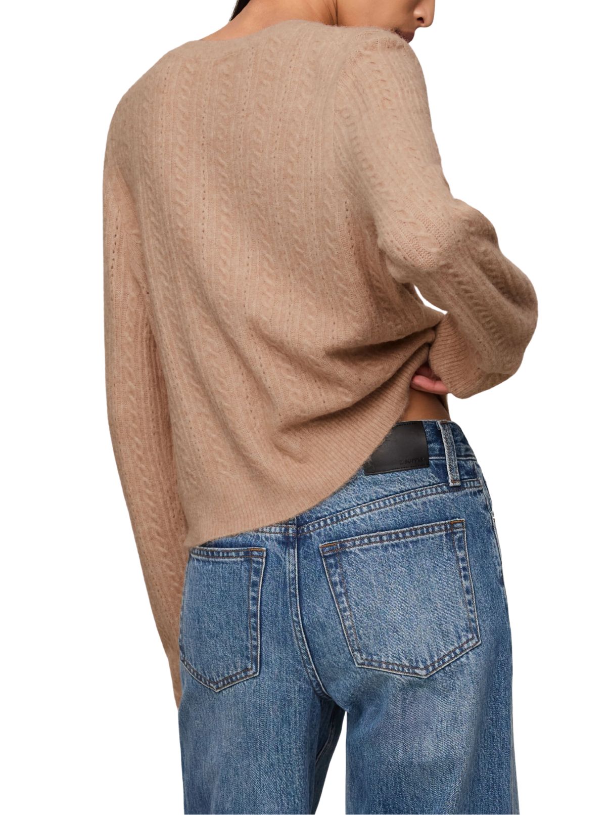 Z Supply Medina Pointelle Cardigan – Macaroon