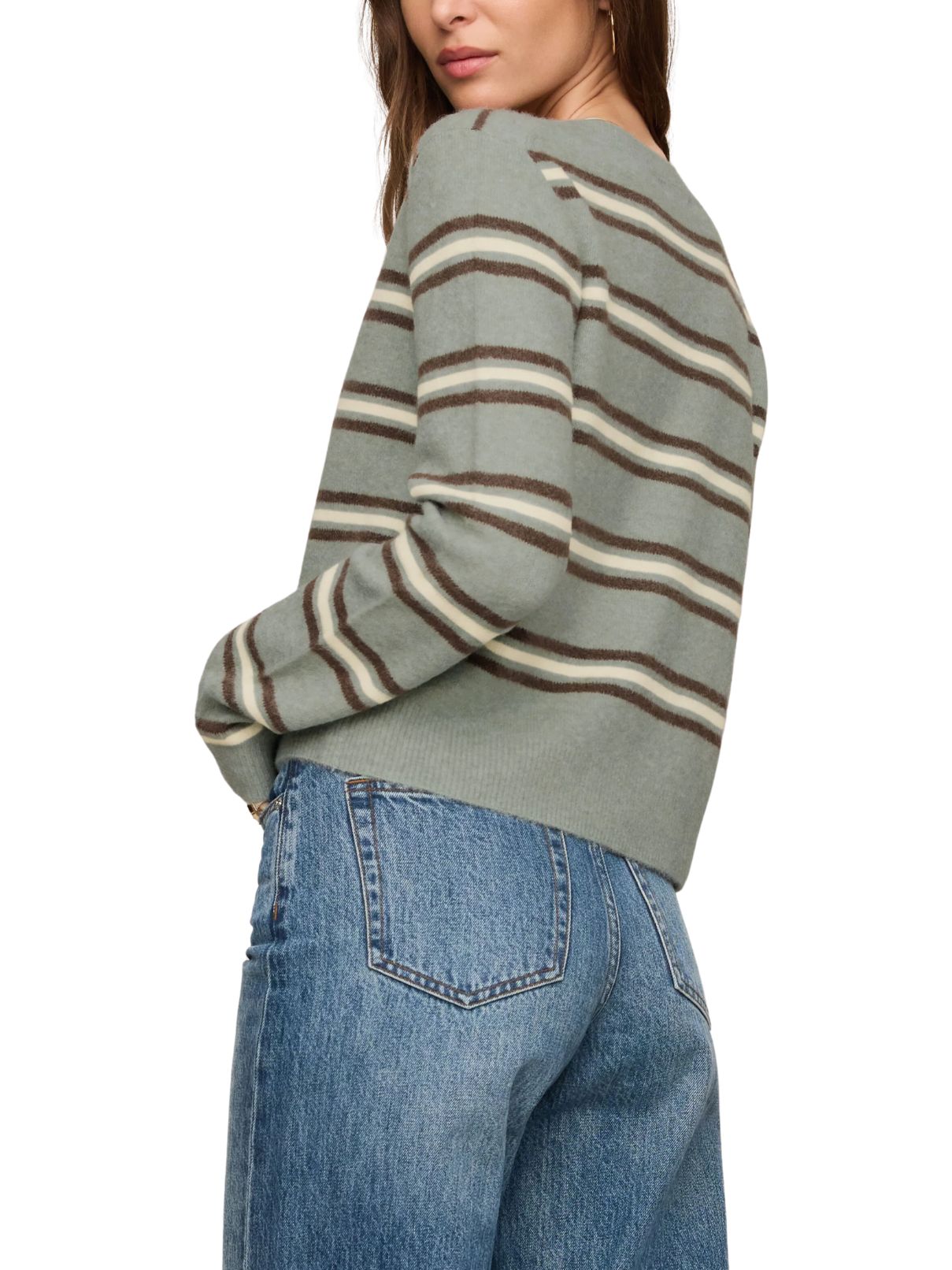 Z Supply Medina Stripe Cardigan – Aqua Cloud