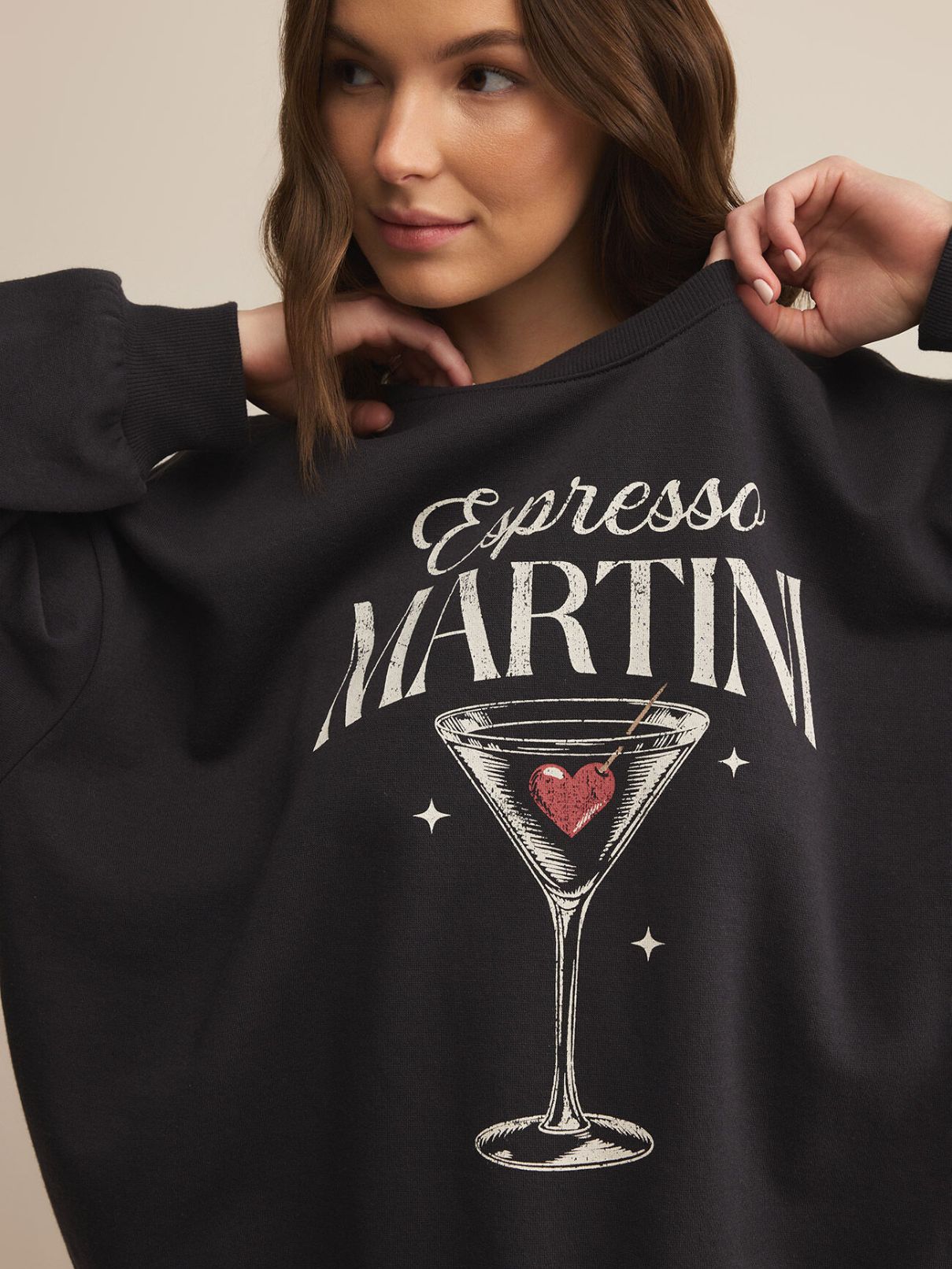 Z Supply Oversized Martini Sweatshirt 
