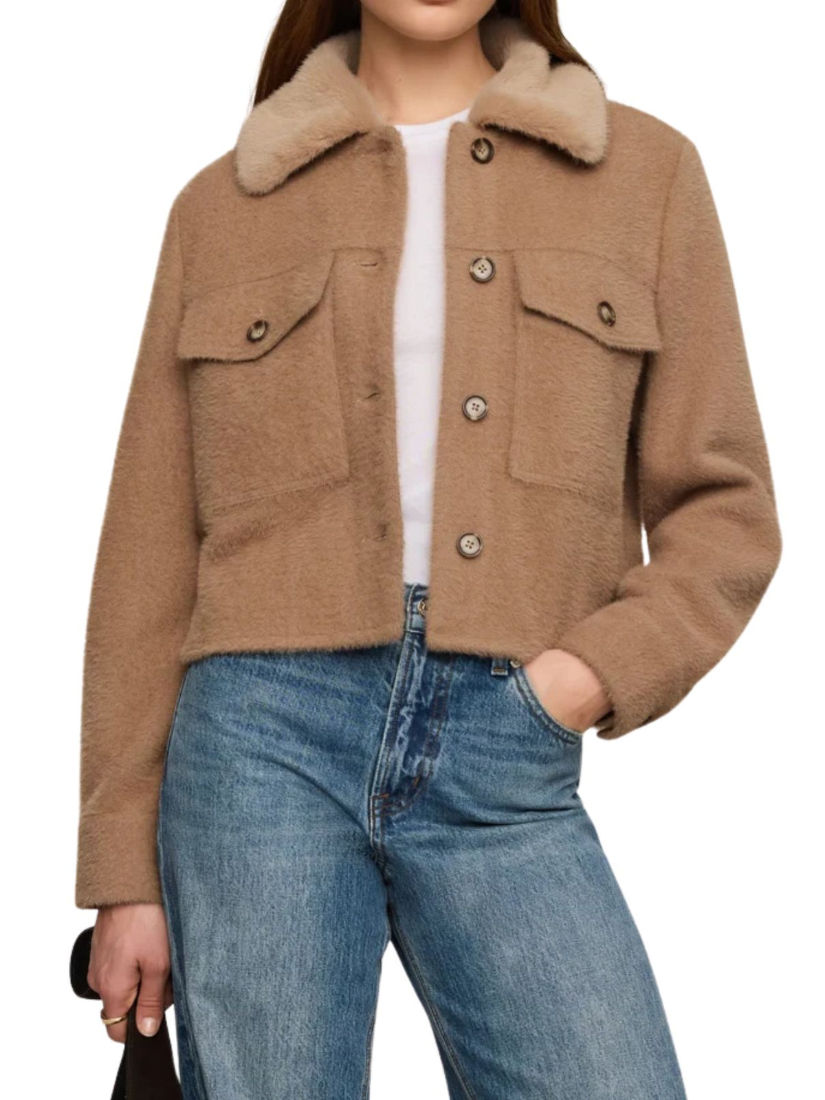 Z Supply Peyton Jacket in Camel