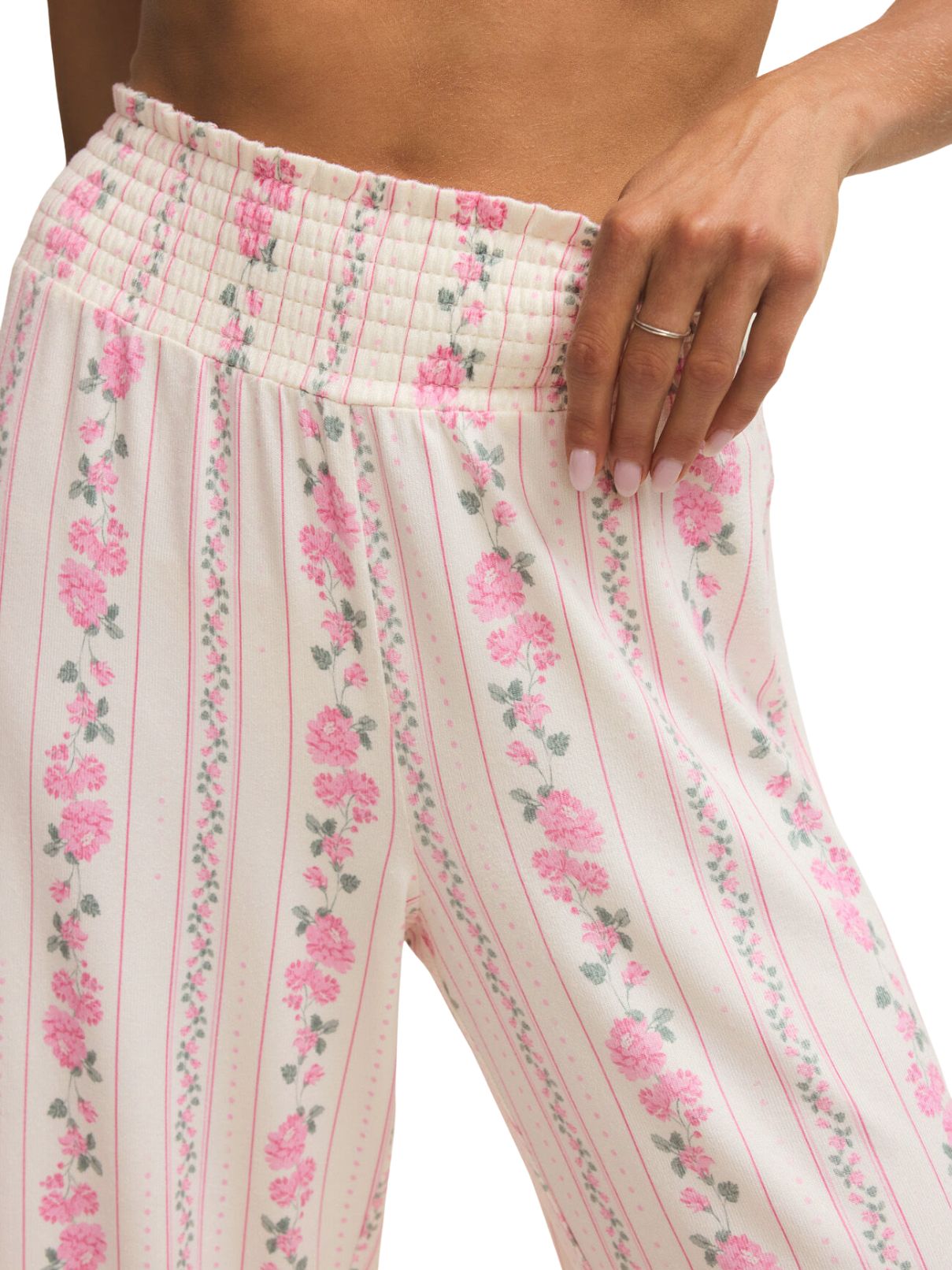  Z Supply Pj Set Boudoir Cami and Pant in Vanilla