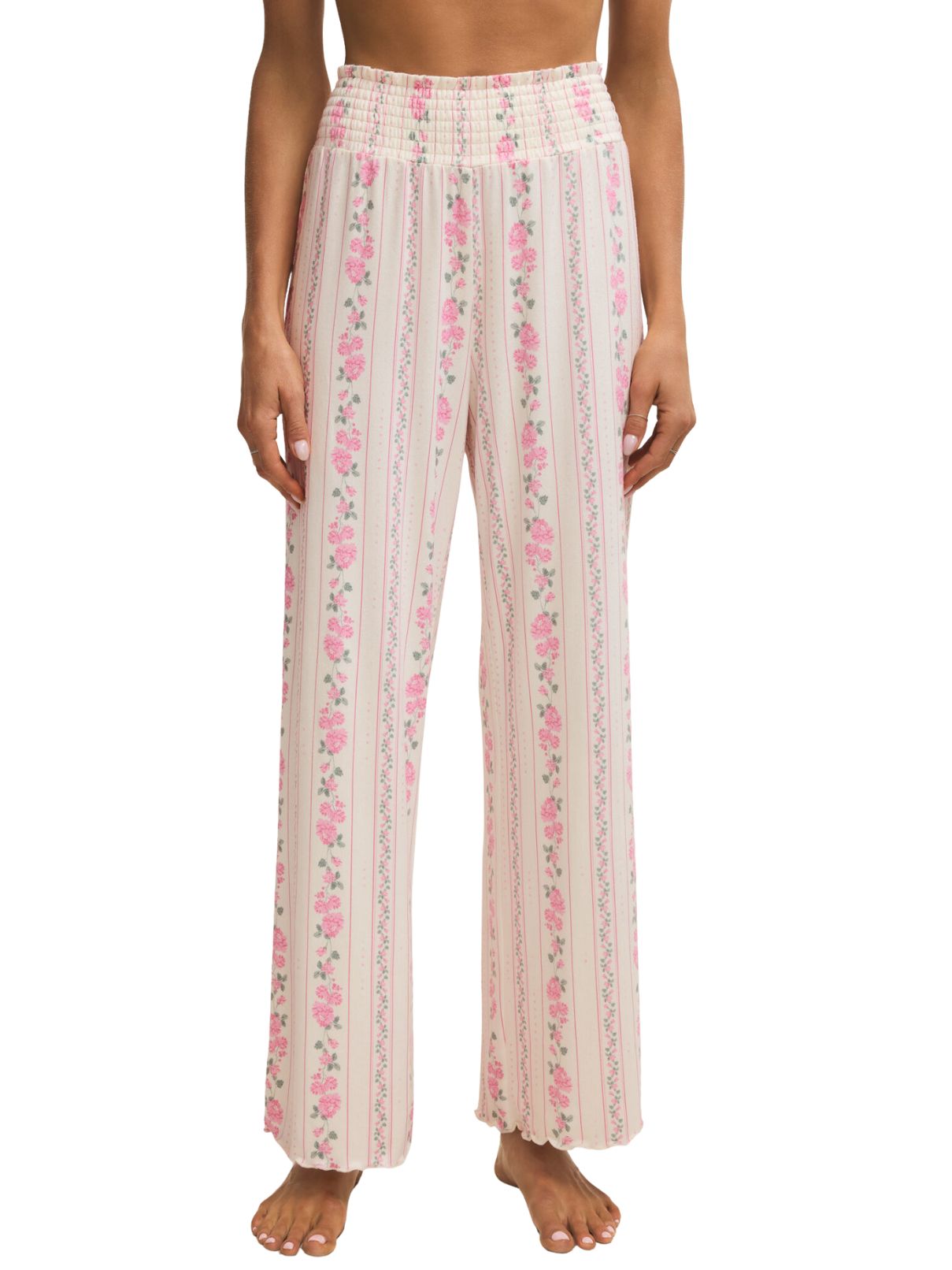  Z Supply Pj Set Boudoir Cami and Pant in Vanilla