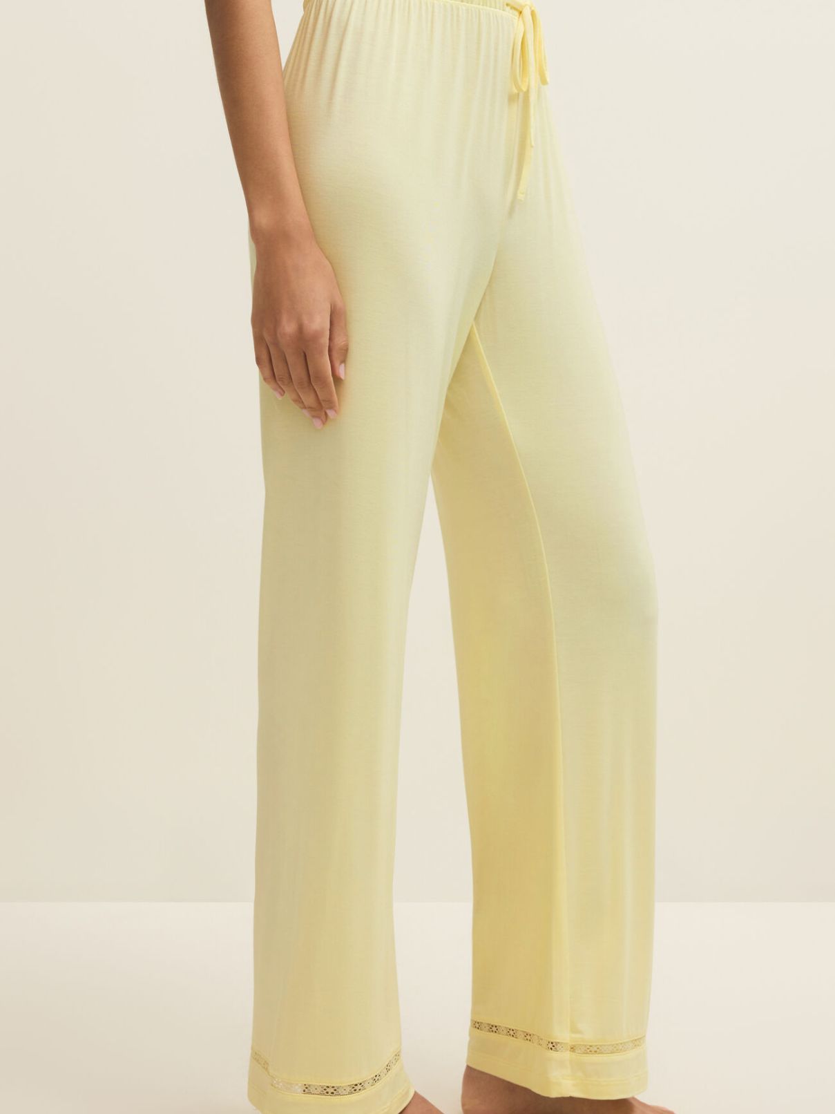 Z Supply Pj Set Crochet Cami and Pant in Pineapple