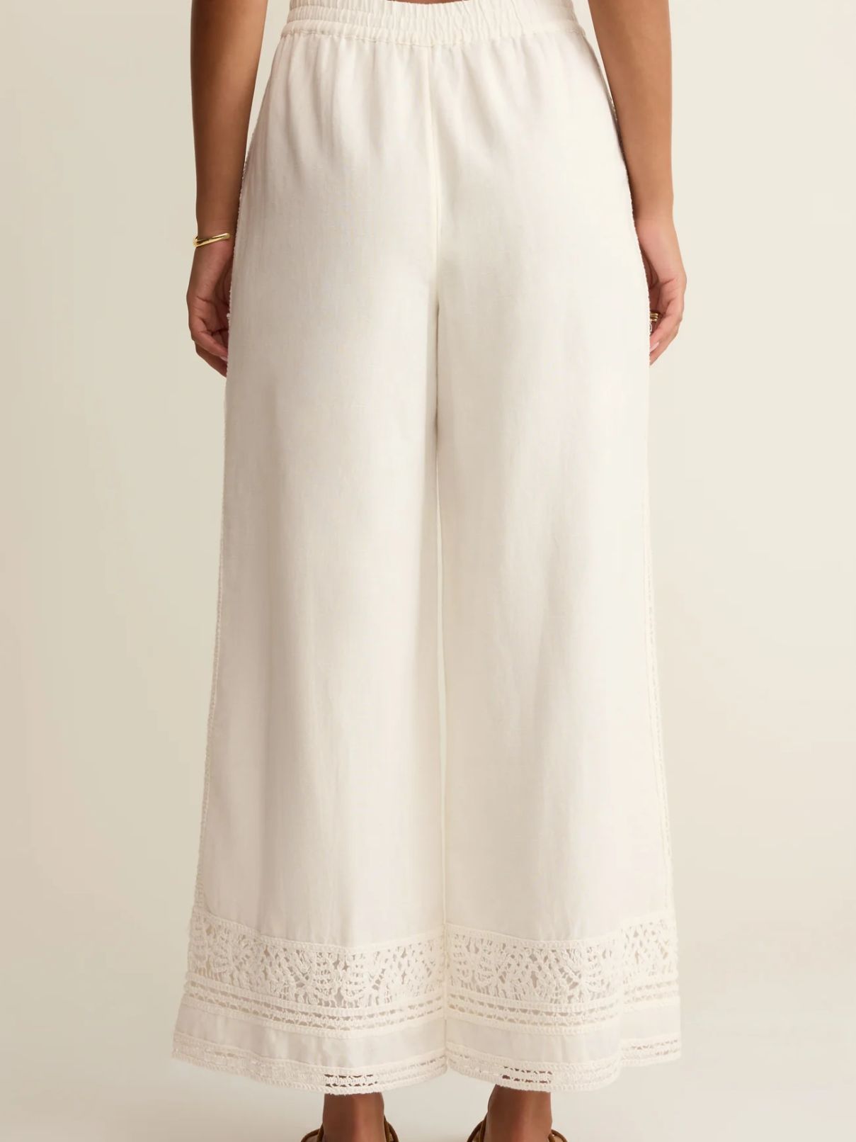 Z Supply Scout Embroidered Pant in White